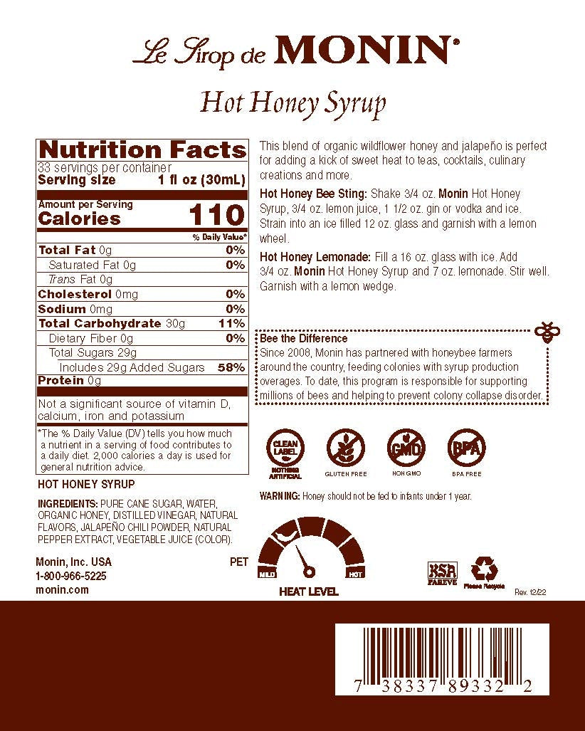 Saborizante de Miel con Jalapeño 1 lt