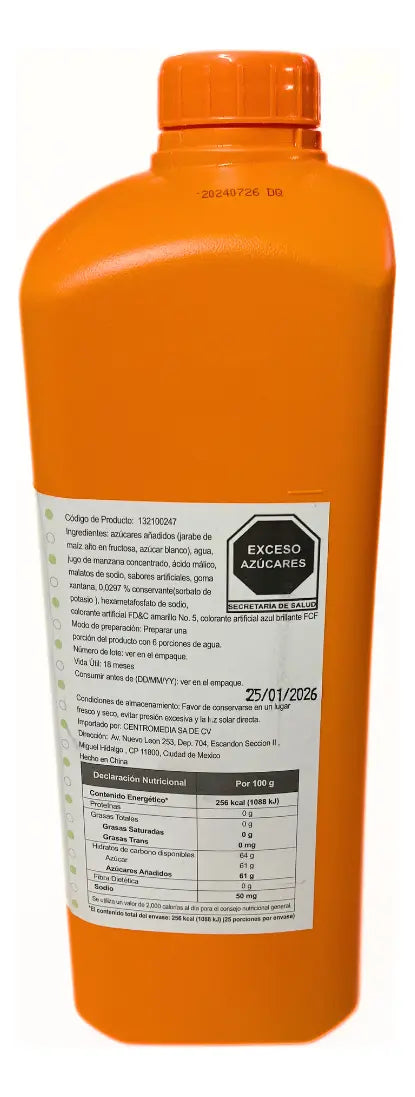 Jarabe Manzana Verde Boduo 2 Litros
