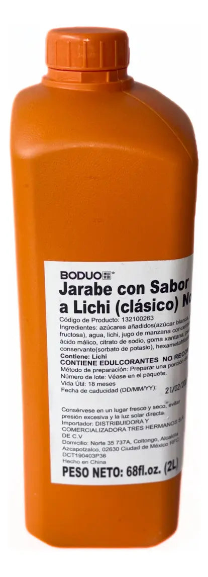 Jarabe Liche Boduo 2 Litros