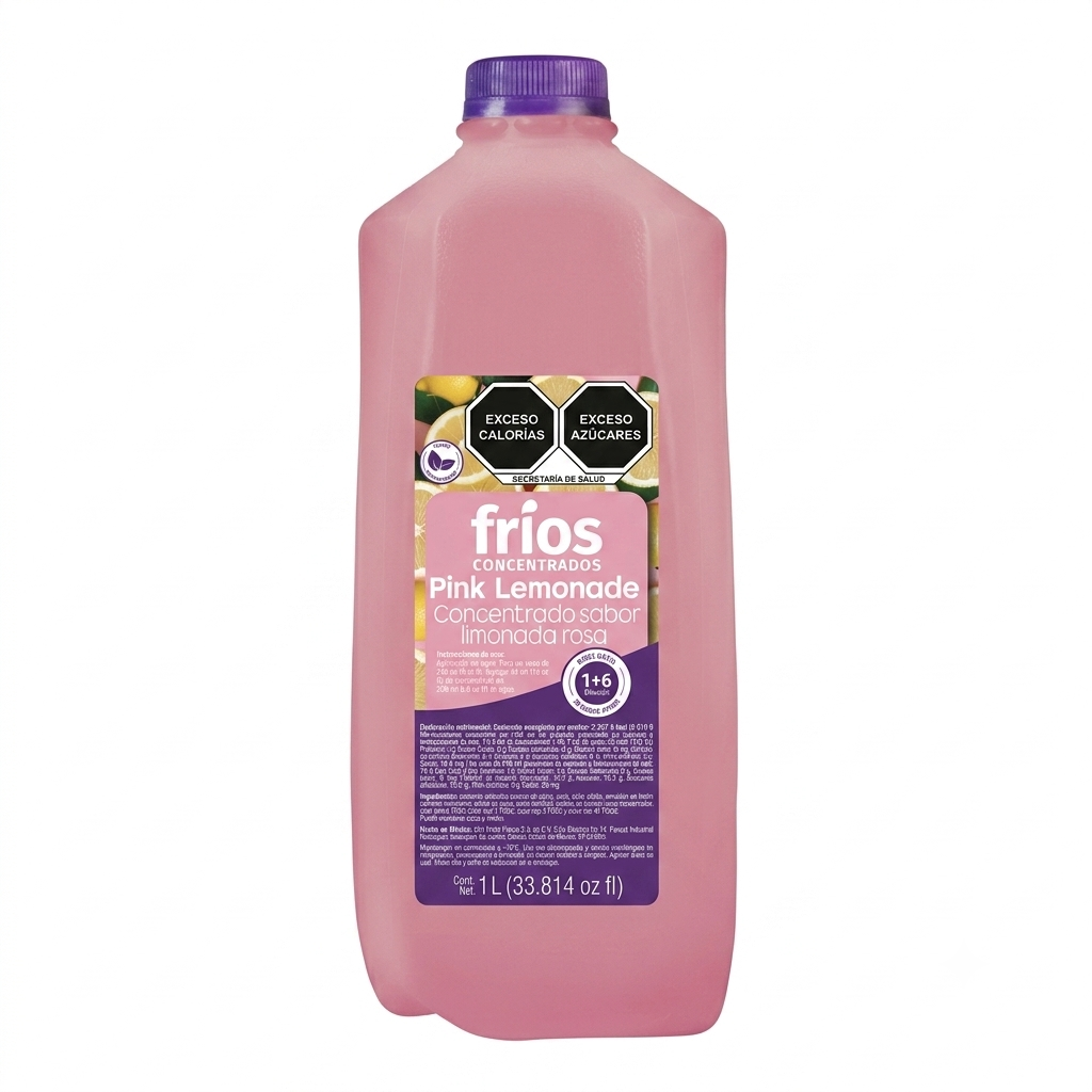 Concentrado Limonada Rosa Fríos 1 lt
