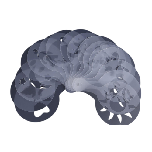 Plantillas decorativas para café 16 pzas