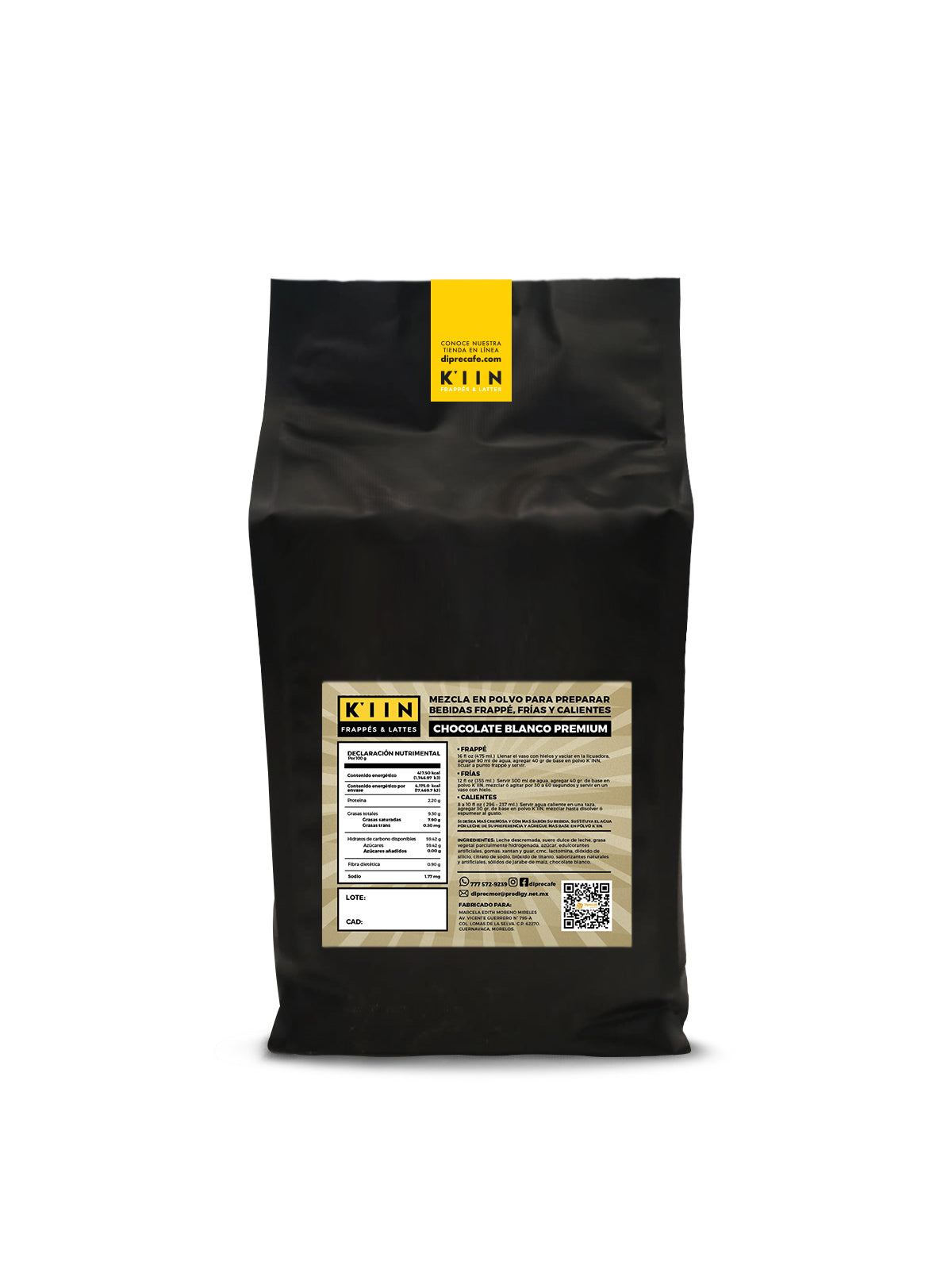 K´IIN Base Chocolate blanco