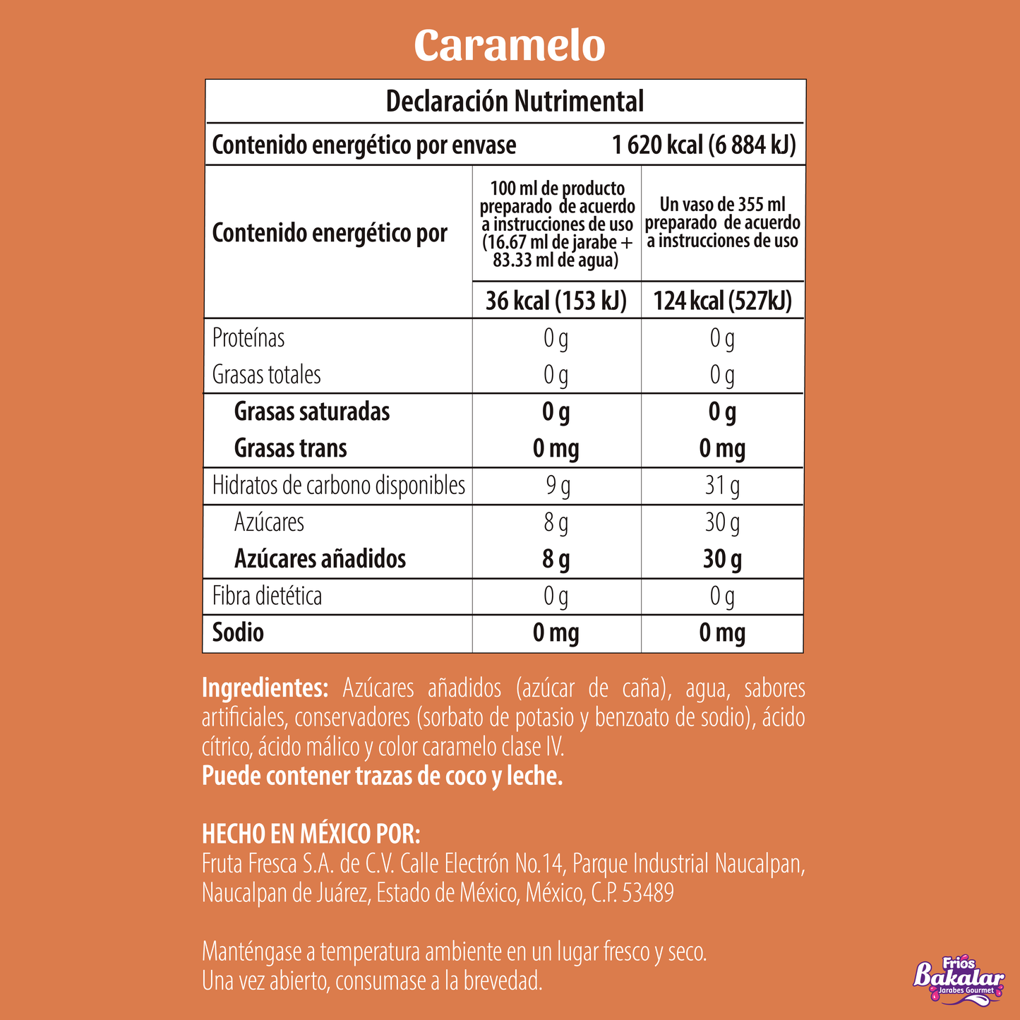 Caramelo 750 ml