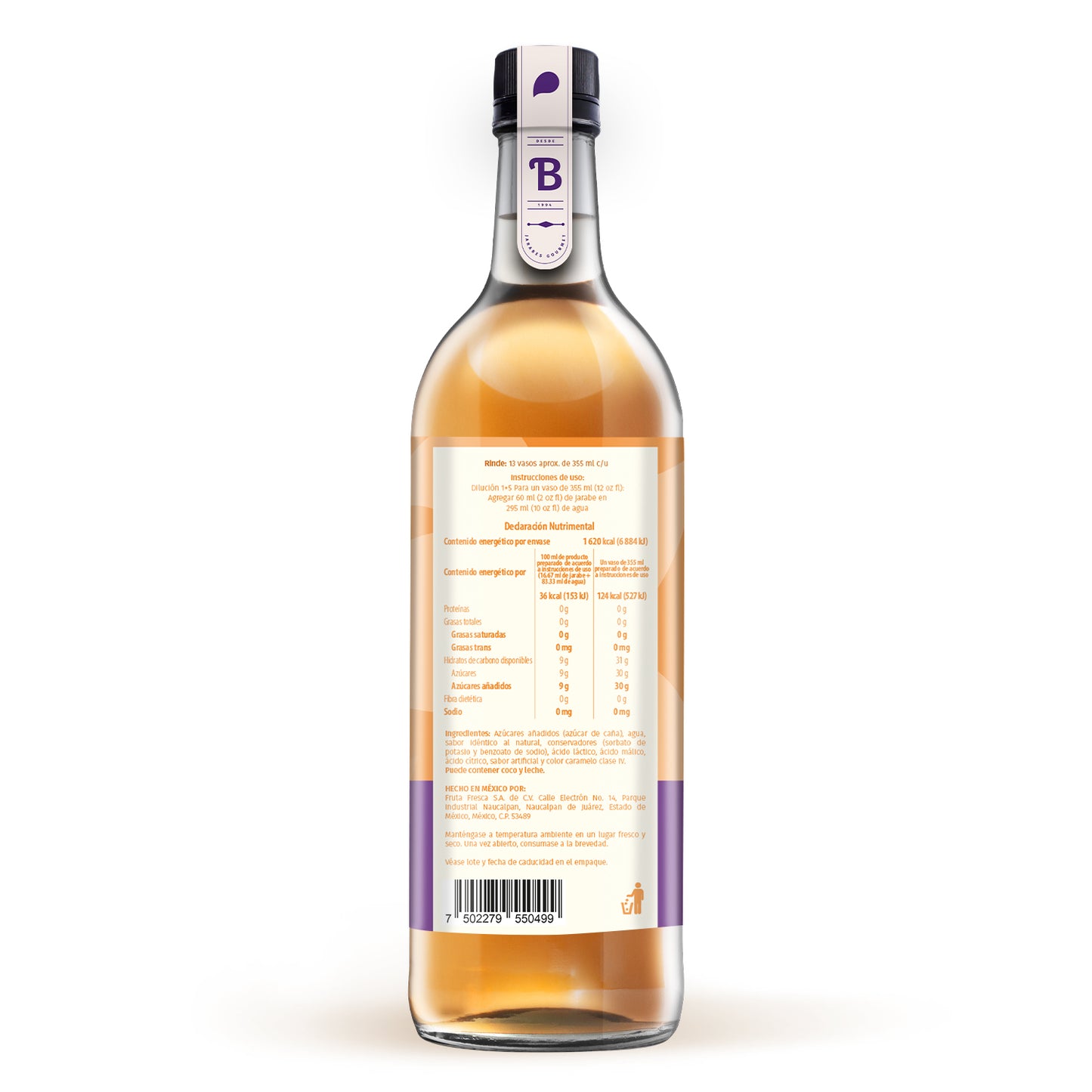 Jarabe de Amaretto 750 ml