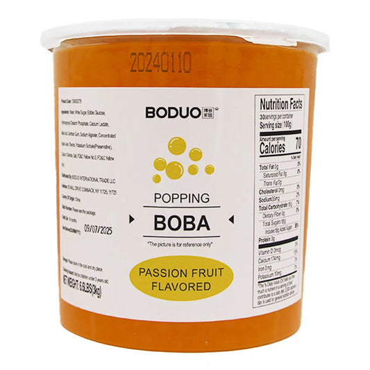 Popping Boba Perlas Explosivas Boduo Maracuya 3kgs