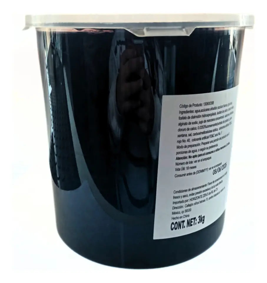Popping Boba Perlas Explosivas Boduo Mora Azul 3kgs