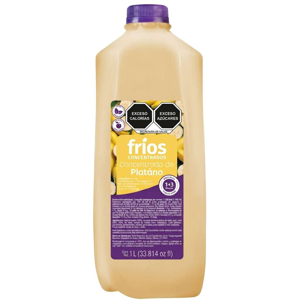 Concentrado Plátano Fríos 1 lt