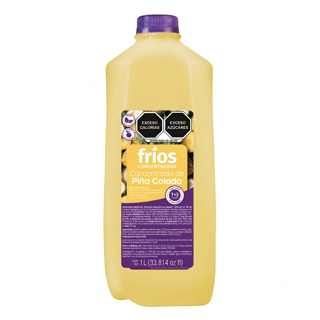 Concentrado Piña Colada Fríos 1 lt